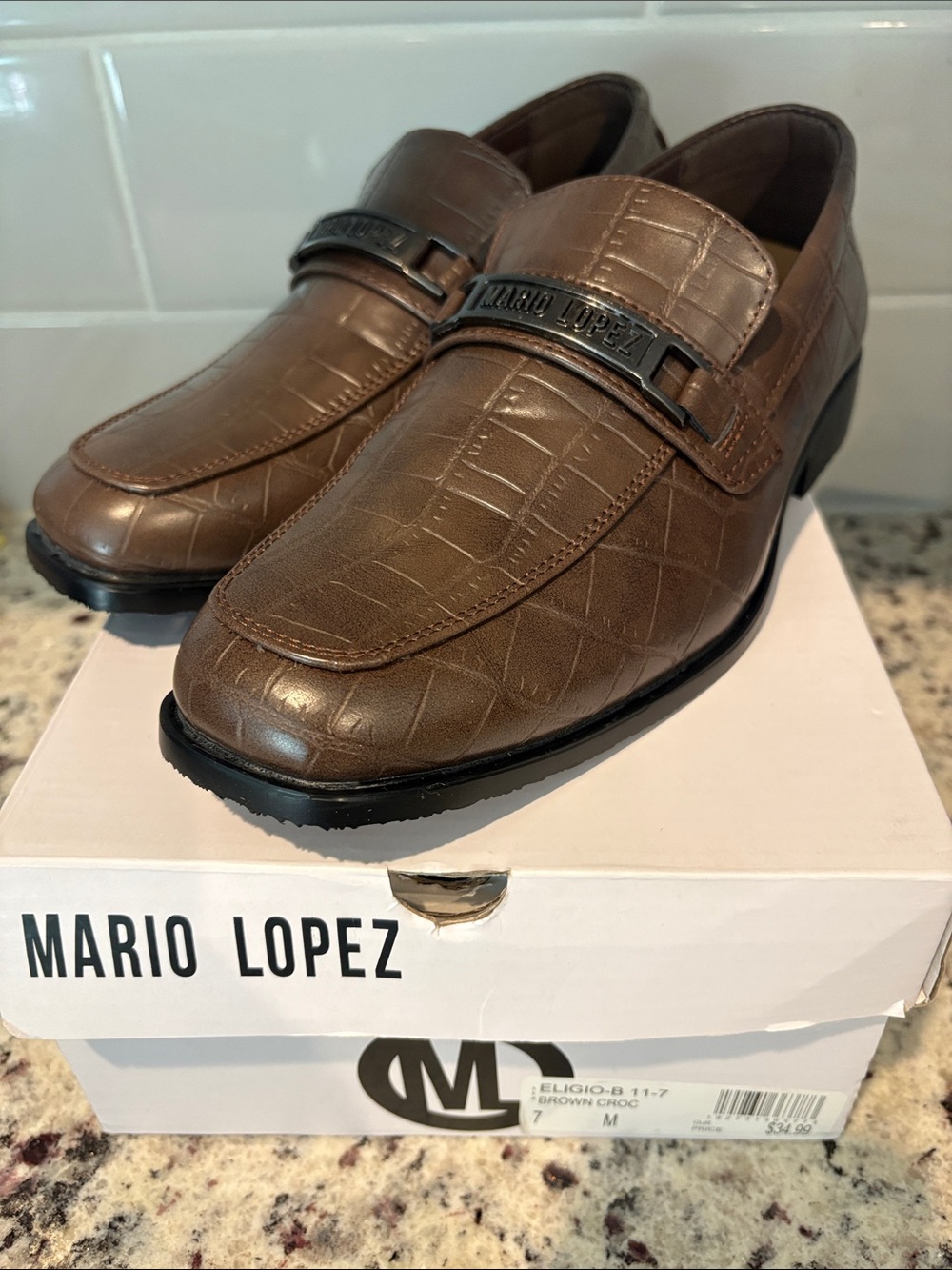 Mario Lopez “Eligio-B” kids loafers